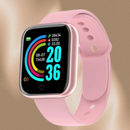 Smartwatch D20 / Y68 – Relógio Inteligente Bluetooth com Tela HD, Monitor de Frequência e Lembrete de Chamadas