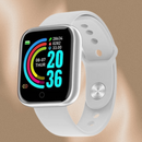 Smartwatch D20 / Y68 – Relógio Inteligente Bluetooth com Tela HD, Monitor de Frequência e Lembrete de Chamadas