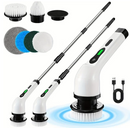 Esfregão Elétrico Recarregável 9 em 1 – Escova de Limpeza sem Fio Multiuso 360º
